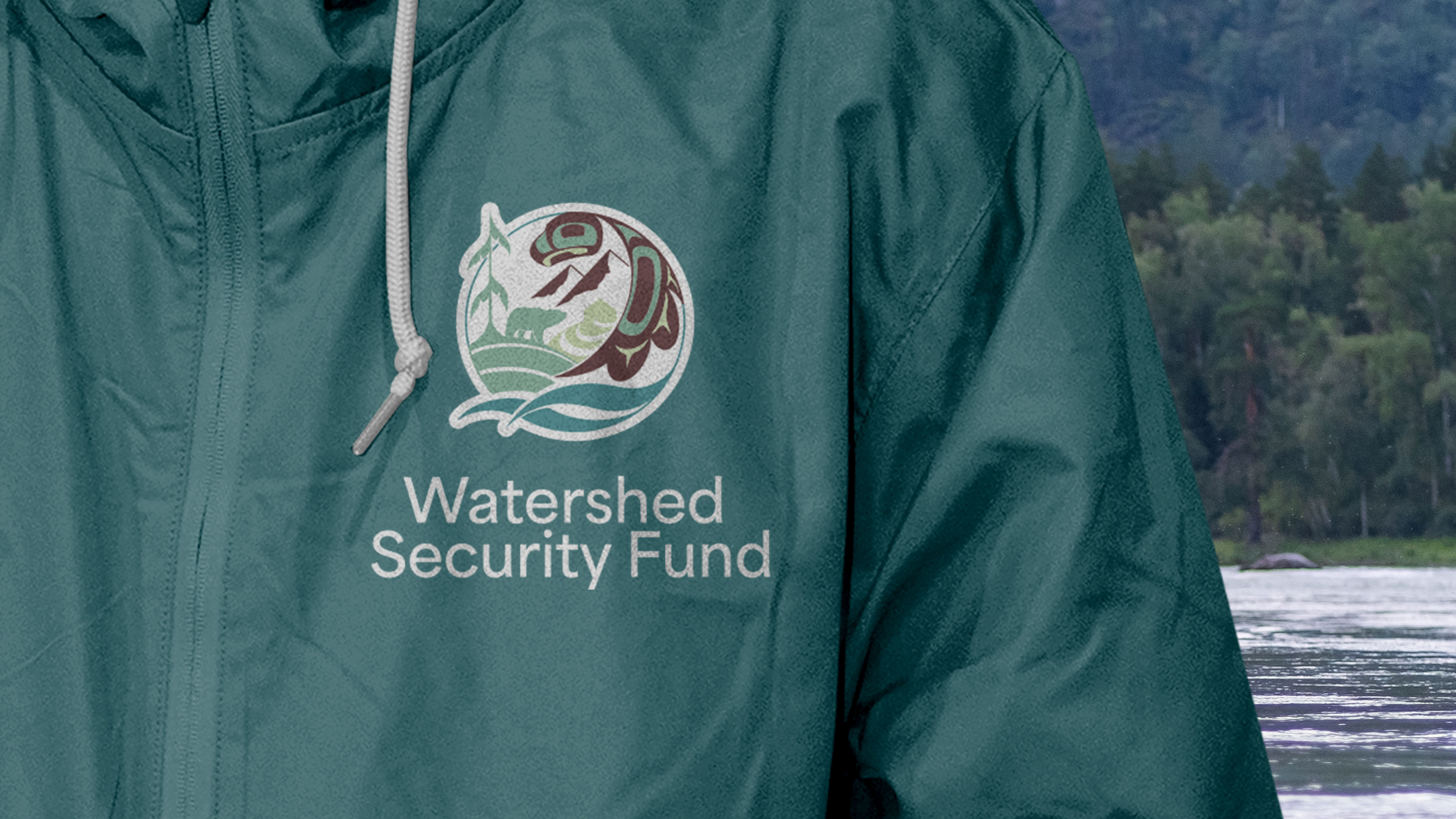 wsf logo on a windbreaker