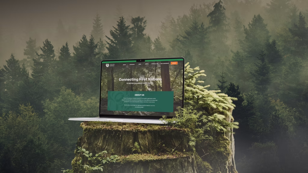 A Forestry Website for Indigenous Stewardship